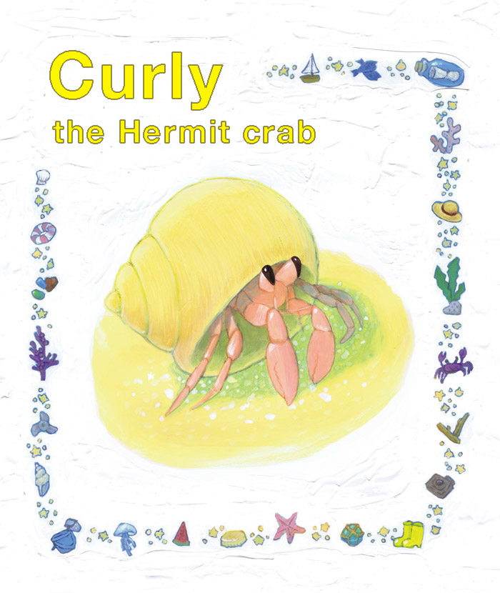 Curly the hermit crab Curly is comming!